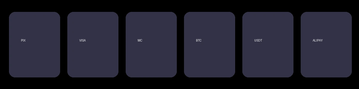 欧美午夜小视频支持的支付方式图标展示